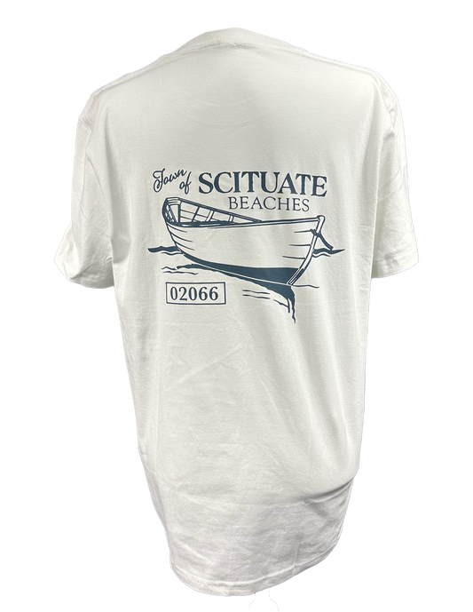 Scituate Beach Sticker Unisex Basic Tee Shirt