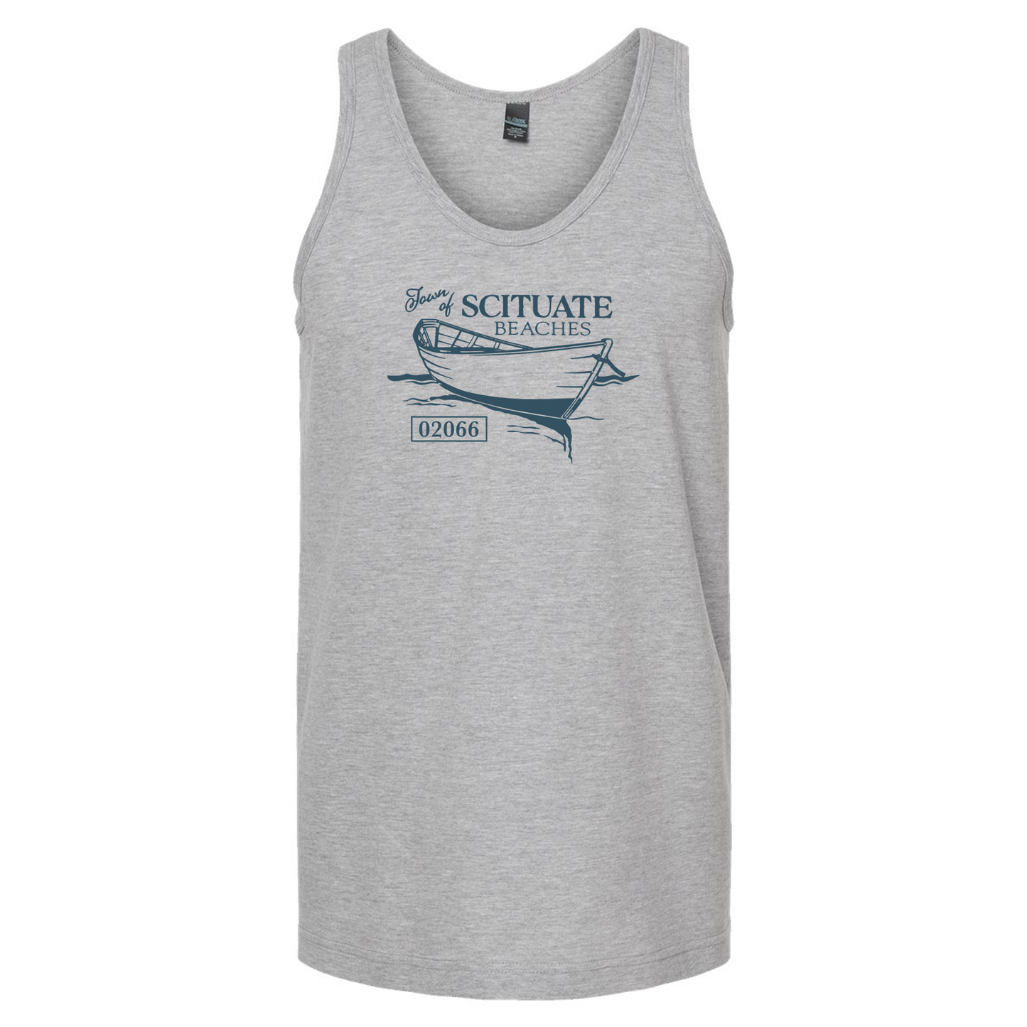 Scituate Beach Sticker Men's Tank Top