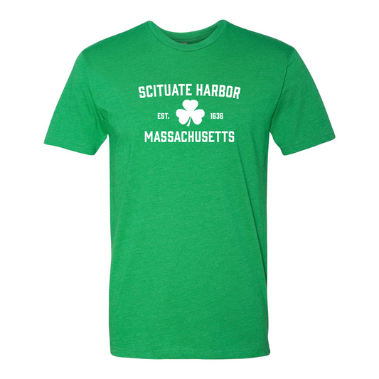 Scituate Harbor Shamrock Unisex Tee Shirt